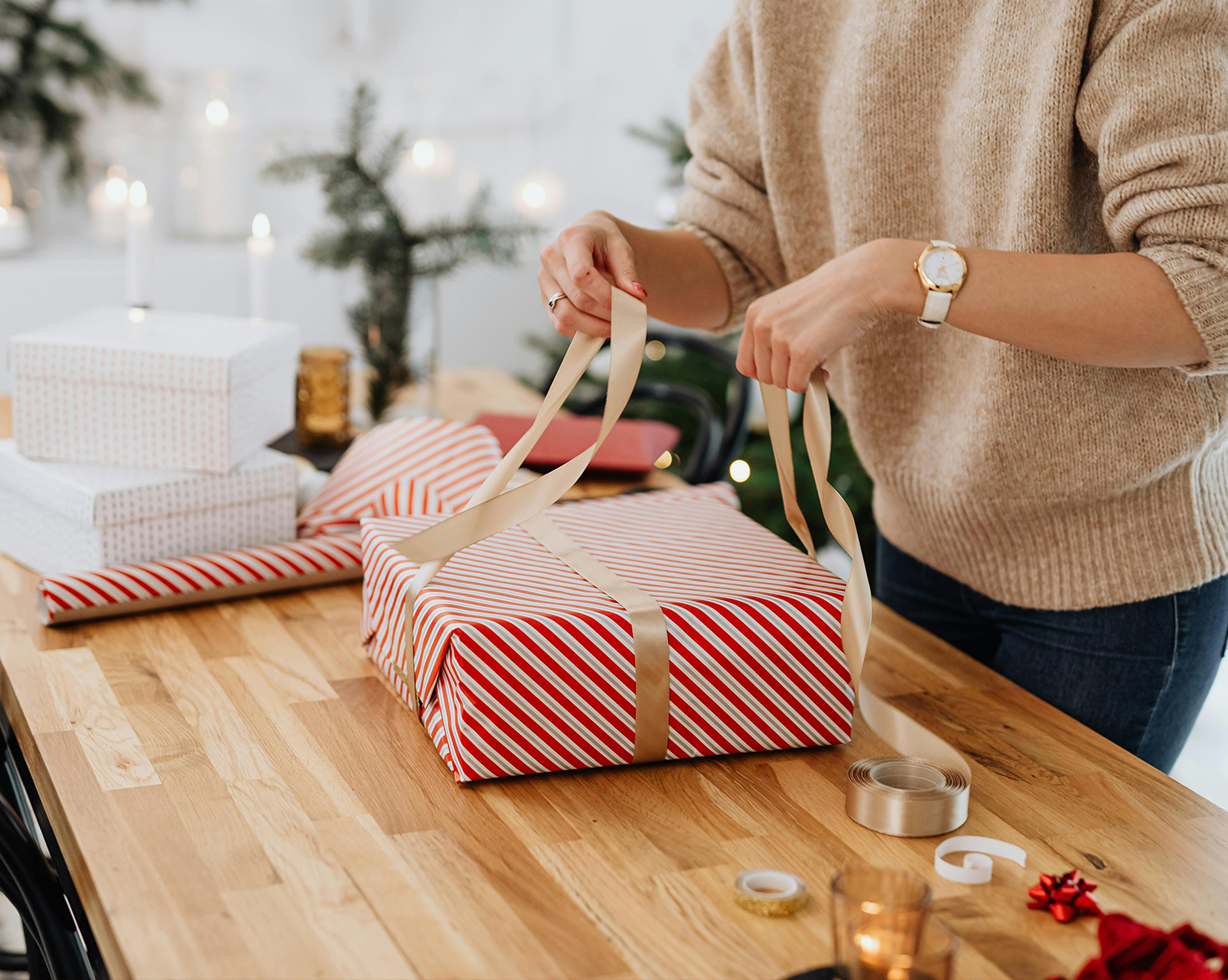 Geschenkpakketten voor de kerst